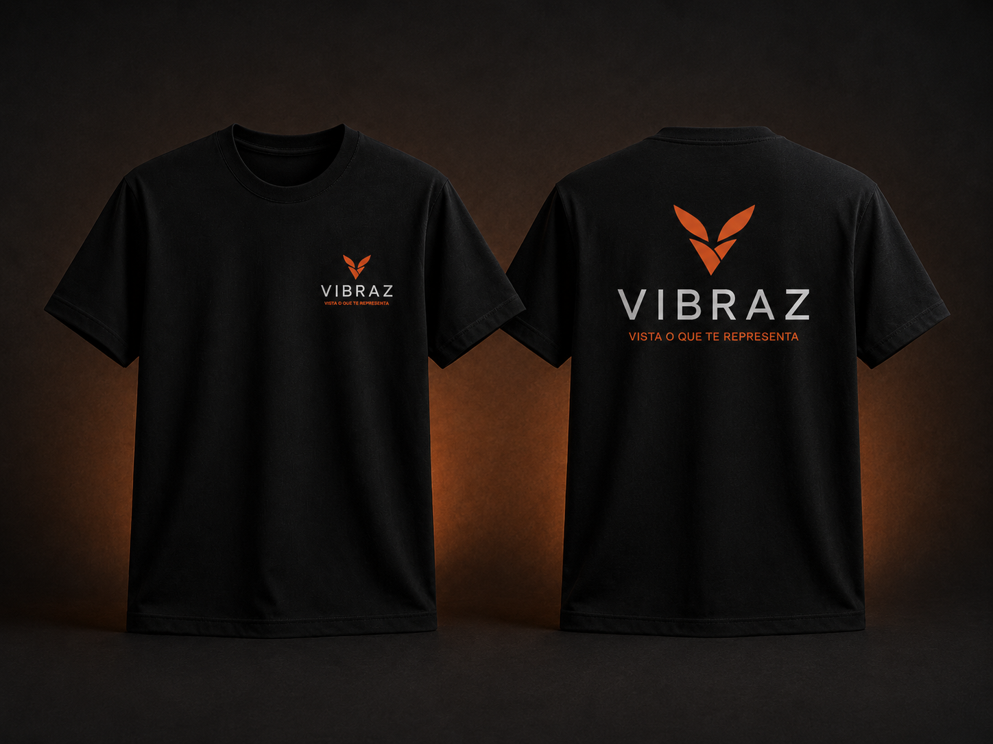 Camiseta frente e costas personalizada